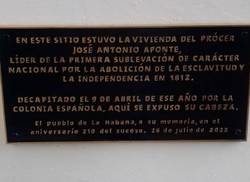 se-inaugura-tarja-en-el-sitio-donde-estuvo-la-casa-de-jose-antonio-aponte
