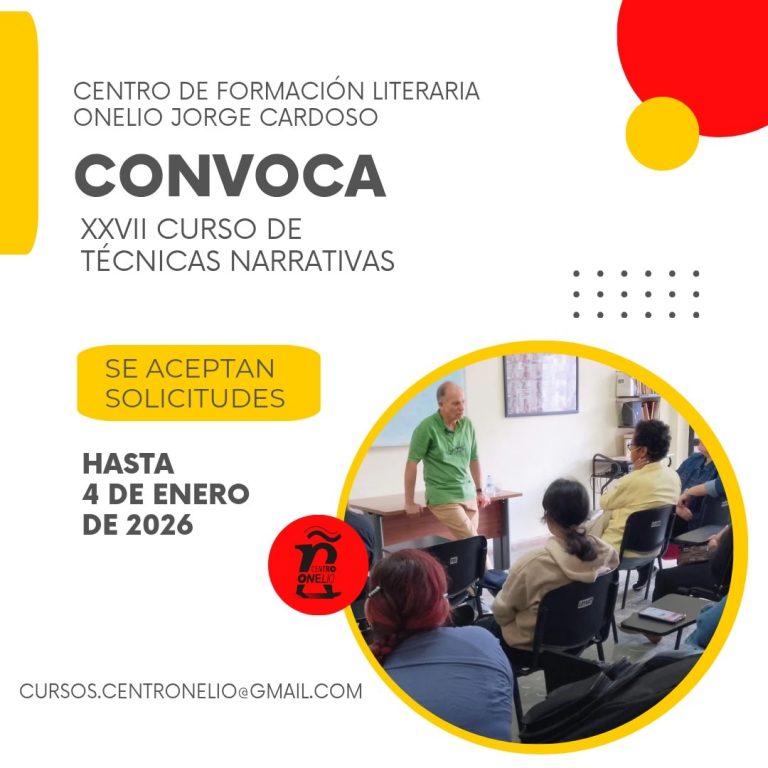 convoca-el-centro-onelio-a-la-edicion-xxvii-de-su-curso-de-tecnicas-narrativas
